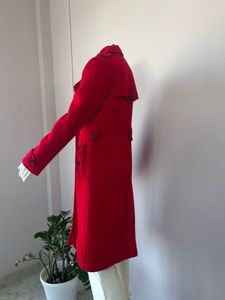 Red Premium Korean  Overcoat