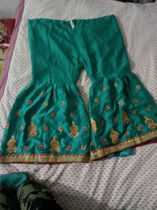 Beautiful 🥰 Work Kurta With Sharara