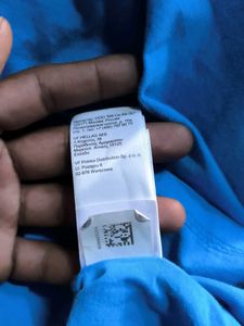 North Face Blue Graphic Tee