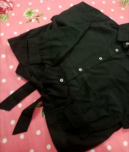 Elegant Black Shirt for Women