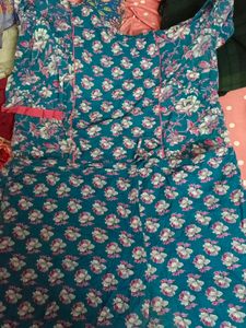 Floral Print Kurta