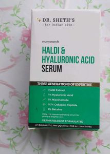 Dr Sheths HALDI HYALURONIC ACID SERUM