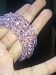 lavender Crystal Bracelet