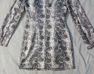 Savana Snake Print Dress