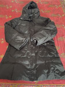 Black Padded Winter Coat