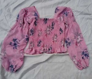 Floral Long Sleeve Top