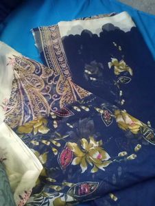 Elegant Floral Saree