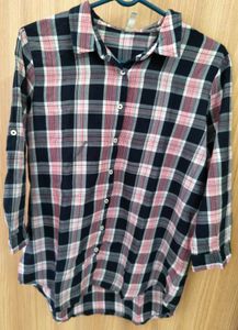 ✨ BARE DENIM Checked Shirt