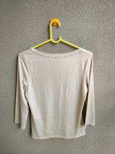 Shimmery Gold Top