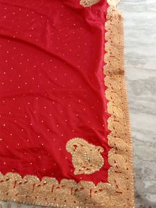 Double Shade Saree Brand New