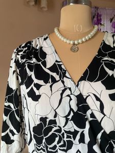 Floral Print Wrap Dress