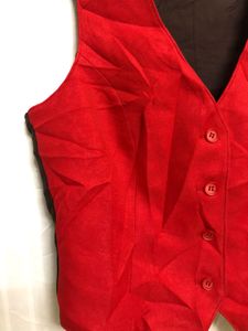 Red Formal Waistcoat