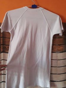 Its  White Tshirt,can Also Be Fit To Sports Weae