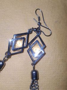Geometric Dangle Earrings