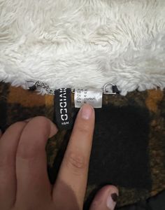 H&amp;M Jacket With A Faux Fur Collar