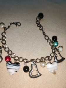 Heart Charm Bracelet
