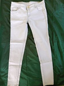 Unused Shrug, Material : Polyester, Bust Size : 34 inch,  Length : 20.5 inch &amp; Light Blue Regular Fit Jeans,