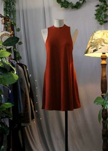 Forever 21 Rust Sleeveless Dress