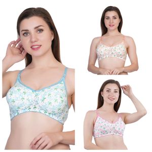 Pack Of 3Very-comfortable Bra For Girls And Women&#39;