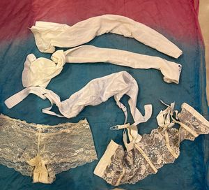 Garter Belt Stockings Bra Panty