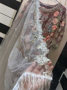 full Moti work Pakistani suit