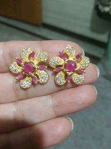 Trendy Women's Earrings . Every Day Wear Gold Plated Alloy For Women And girls