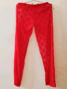 Lace Red Body Suit
