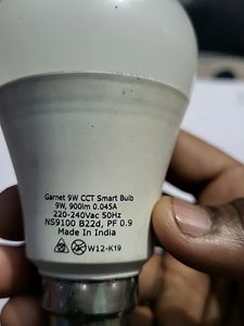 Wipro 9watt Smart Wifi Bulb