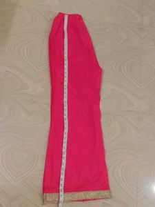 Peach Colour Palazzo Set
