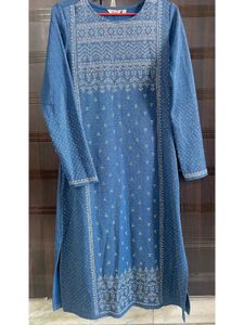 Long wollen Kurti