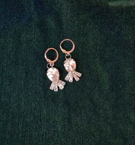 Silver Crystal Earrings