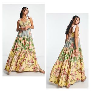 Floral Maxi Dress (high end brand)