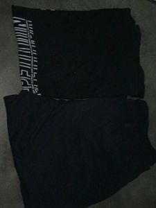 Black Graphic T-Shirt And Pant