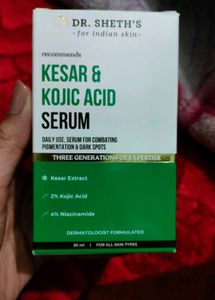 Dr Sheth's Kesar & Kojic Acid Serum