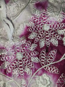 Embroidery Short Kurti (Tie Dye)