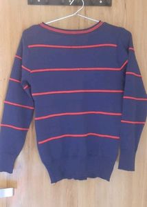 Navy Blue Sweatshirt for Women
