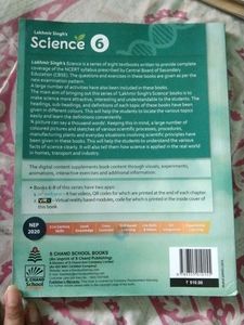 Class 6th Science 📚 Book...In Good Condition