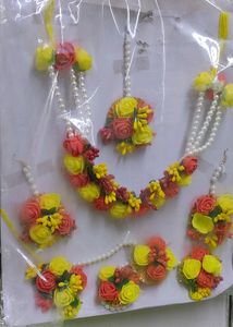 Haldi Flower Jewellery