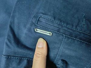 Nav Blue Peter England Pants