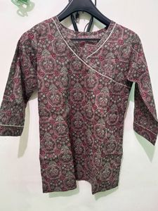 Floral Print Kurta