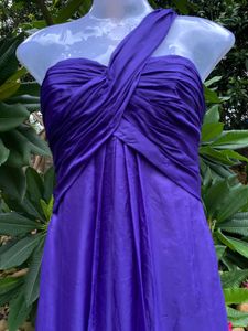 Elegant Purple Maxi Dress