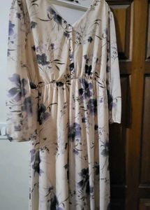 Floral Print Maxi Dress