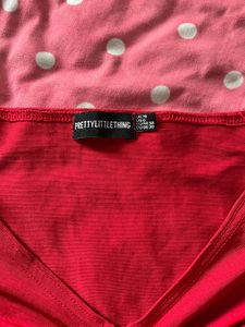 Prettylittlethings women’s Cute Crop Top