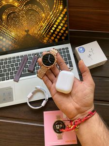 Fossil Gen 9 And Apple Air Pods Pro With Type C