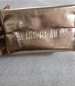Rose Gold Cosmetics Bag