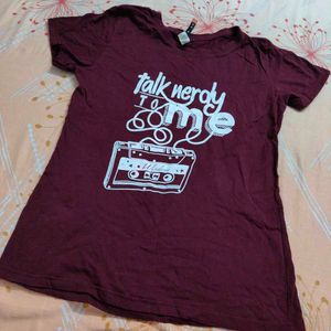 Nerdy Tee - Size M