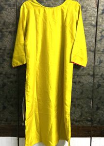 Elegant Yellow Kurta