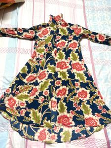Floral Print Kurta Set