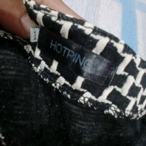 Black &amp; White Print Dress