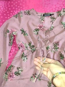 Sassafras Peplum Top